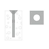 Фундамент опор освещения МК 800(700)+М30×1000/12 Uni Hauss