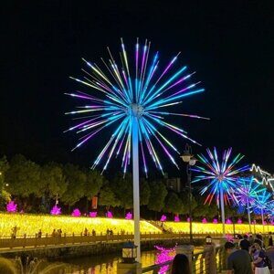 Световая инсталляция серия Фейерверк UNI HAUSS