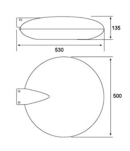 Парковые светильники серия стрит-300340  50Вт  UNI HAUSS