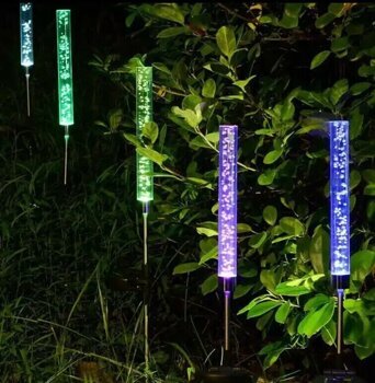 ЛАНДШАФТНЫЙ СВЕТИЛЬНИК КАМЫШ прозрачный IP65 Uni Hauss